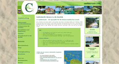 Desktop Screenshot of caribicinseln.com