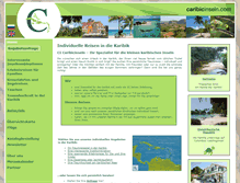Tablet Screenshot of caribicinseln.com